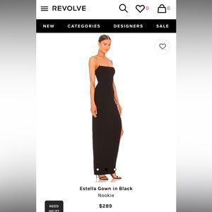 Elegant black dress perfect for a wedding guest